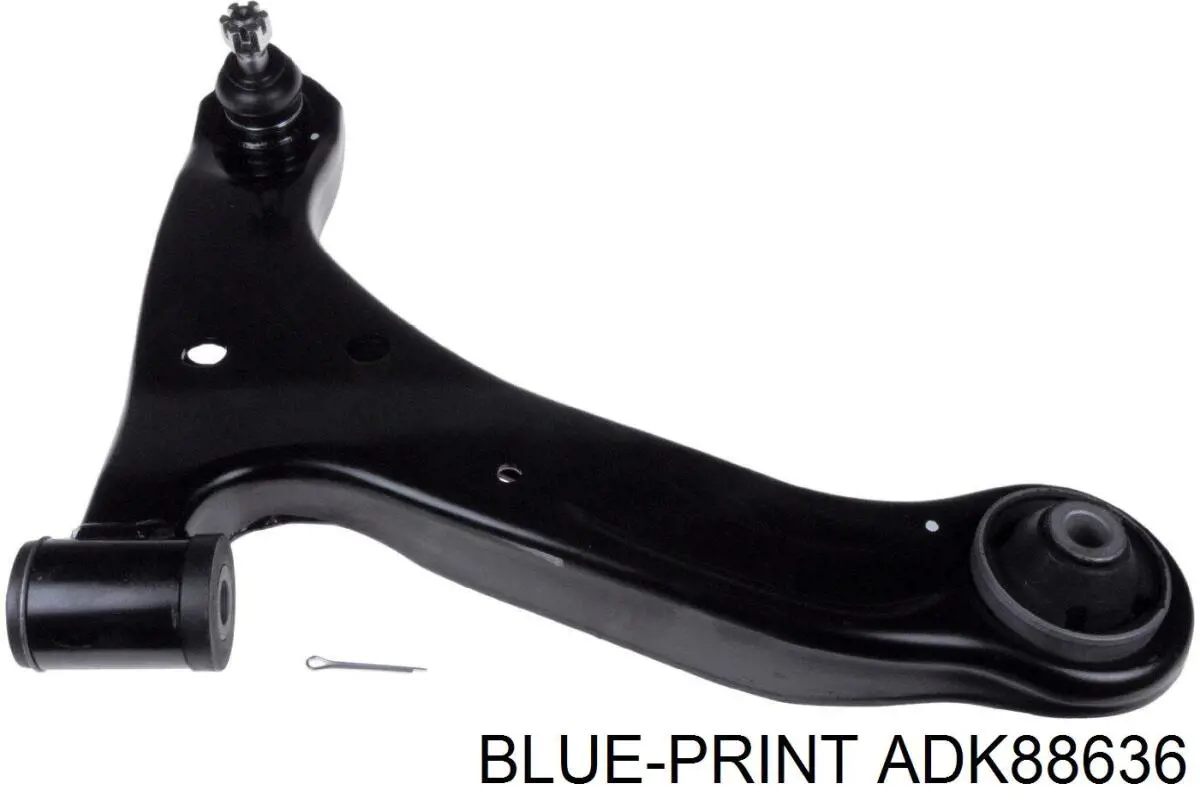 Важіль передньої підвіски нижній, правий Blue Print ADK88636 ціна, від 70.66 USD