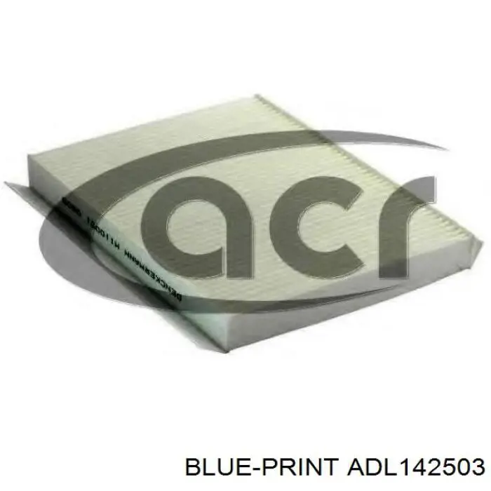 Купити ADL142503 Blue Print Фільтр салону вугільний