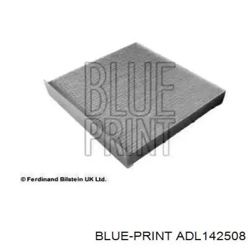 Купити ADL142508 Blue Print Фільтр салону вугільний