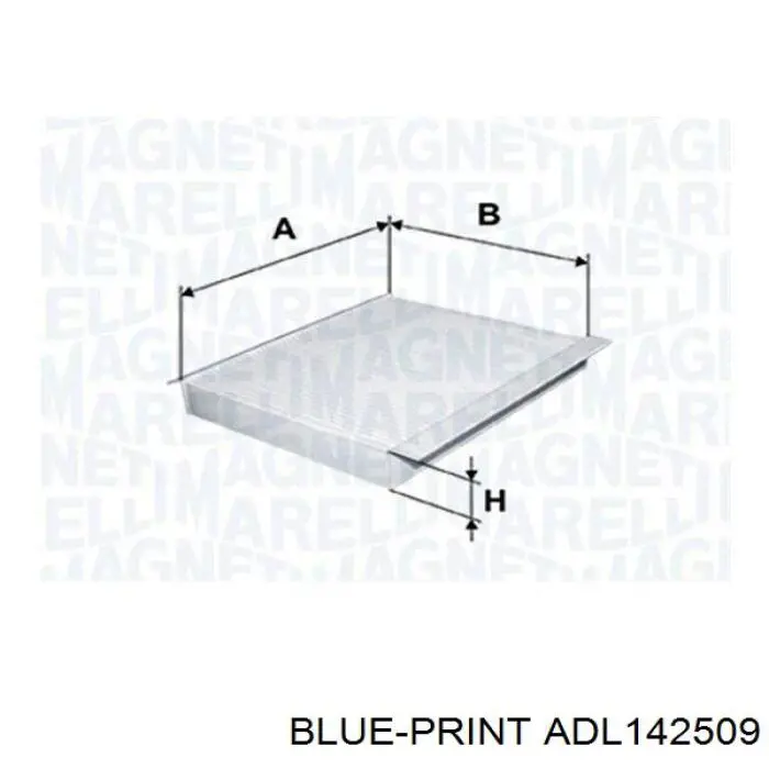 Фільтр салону BCF179 Magneti Marelli