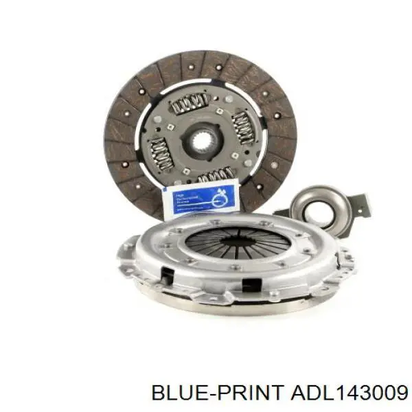 Комплект зчеплення (3 частини) Blue Print ADL143009 ціна, від 87.83 USD