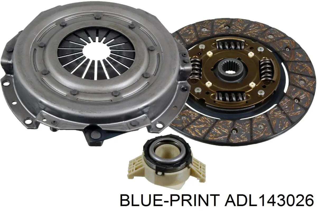 ADL143026 Blue Print комплект зчеплення (3 частини)