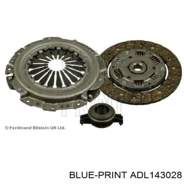 ADL143028 Blue Print комплект зчеплення (3 частини)