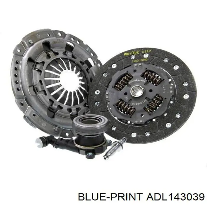 Комплект зчеплення (3 частини) Blue Print ADL143039 ціна, від 97.59 USD