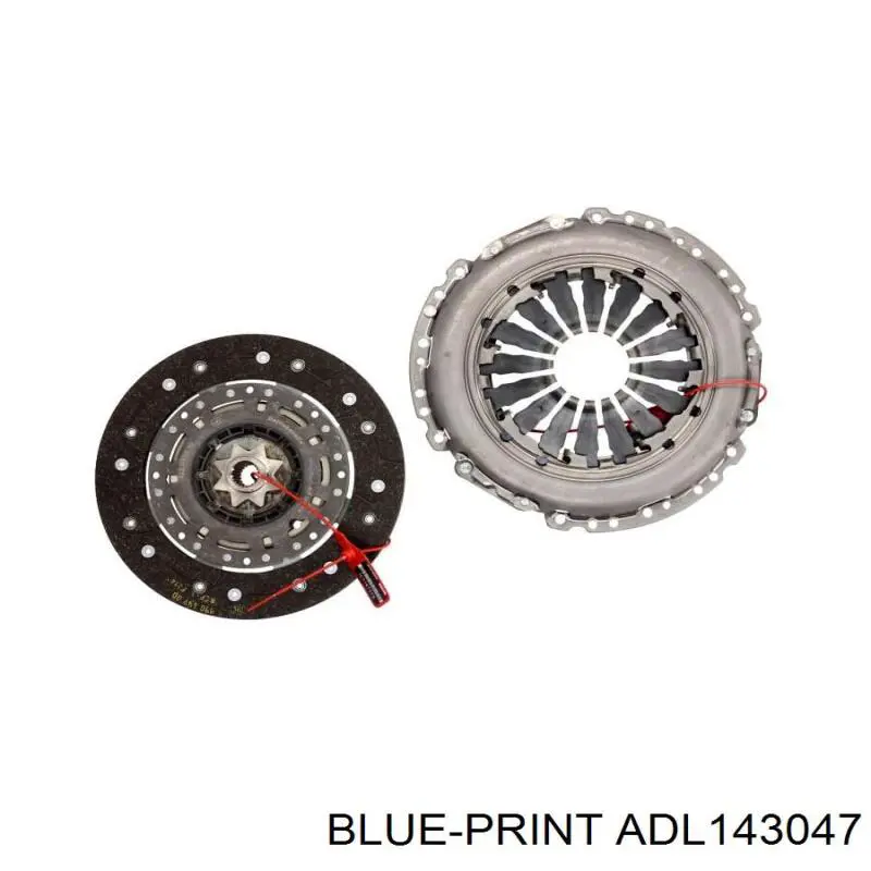 Комплект зчеплення (3 частини) Blue Print ADL143047 ціна, від 82.57 USD