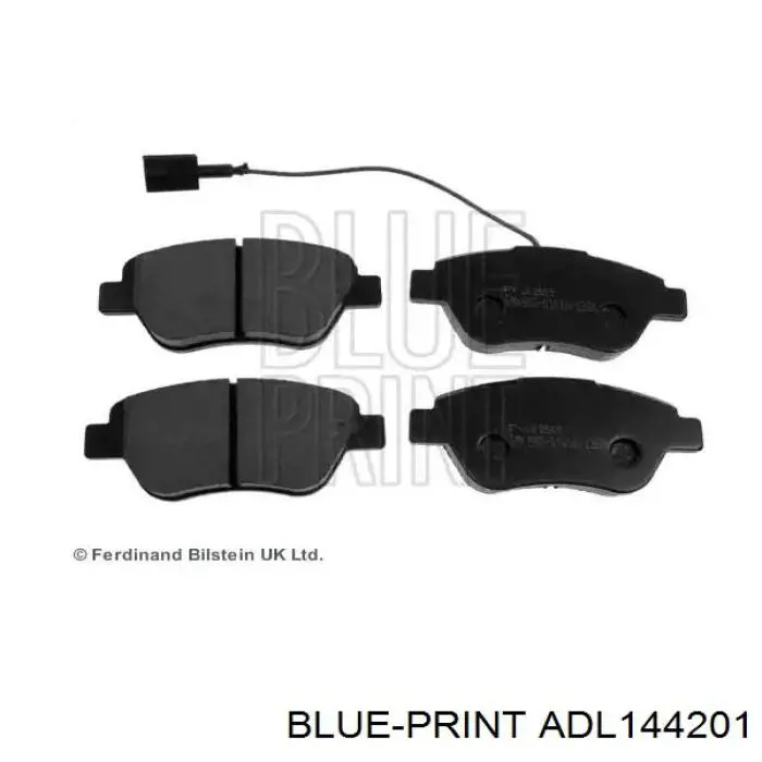 Передні тормозні колодки 986494132 Bosch