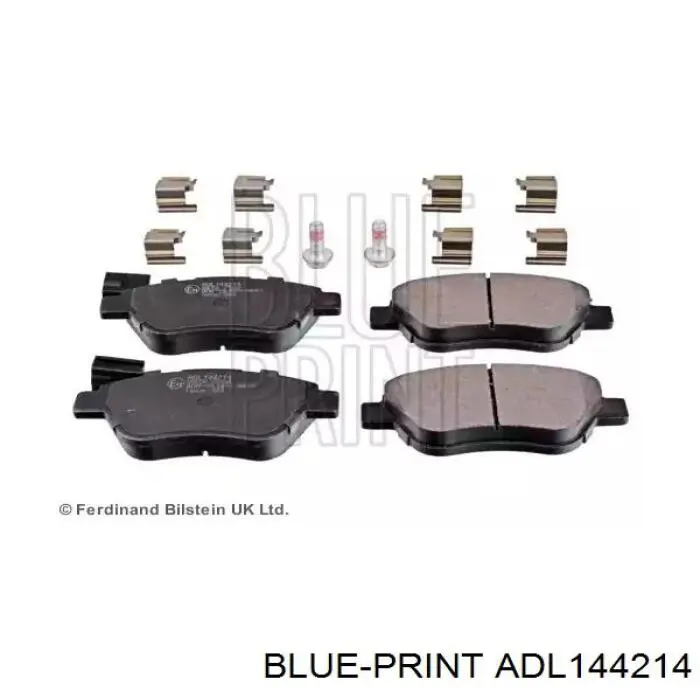 Купити ADL144214 Blue Print Колодки гальмівні передні, дискові