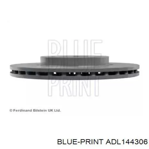 Диск гальмівний передній Blue Print ADL144306