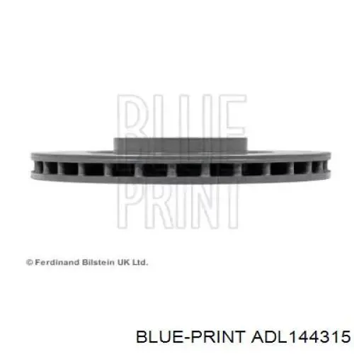 Диск переднього гальма Blue Print ADL144315 ціна, від 45.77 USD