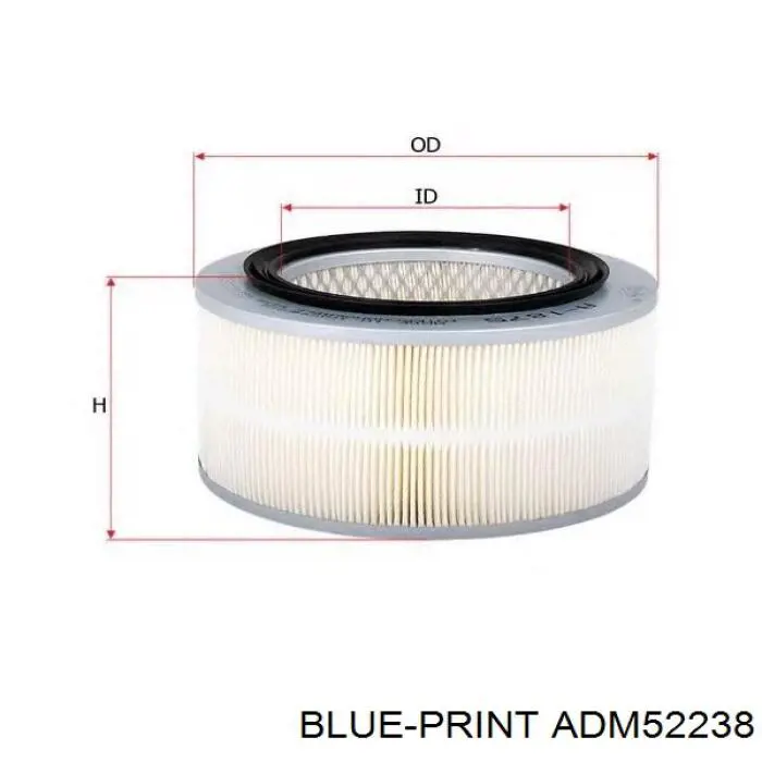 Купити ADM52238 Blue Print Автомобільний фільтр повітря