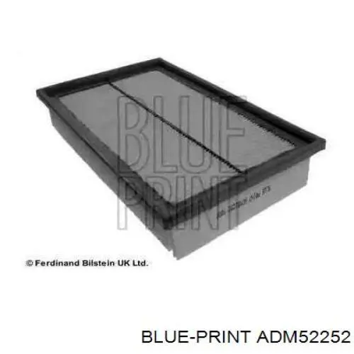 Фільтр повітряний ADM52252 Blue Print