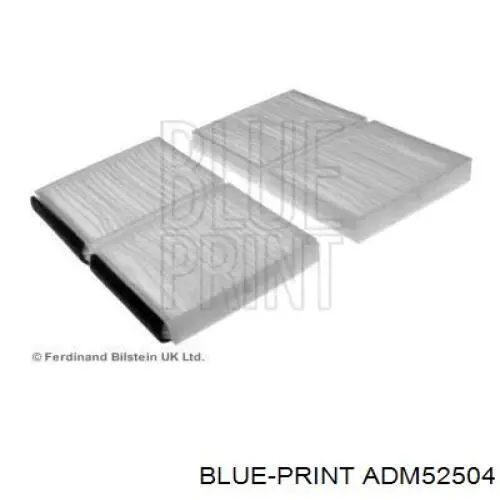 Фільтр повітряний обігрівача Blue Print ADM52504 ціна, від 8.12 USD