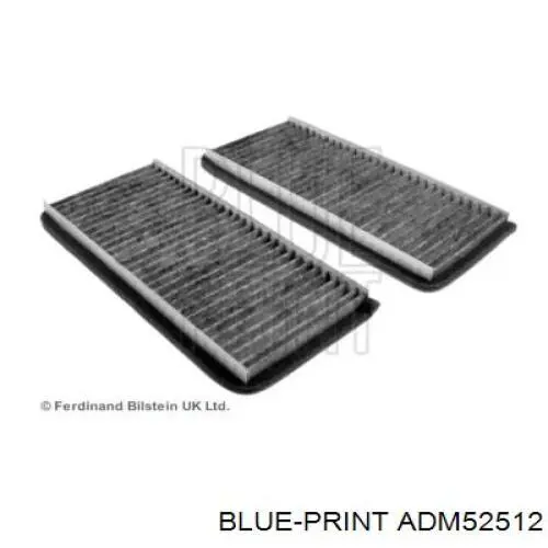 Купити ADM52512 Blue Print Фільтр салону вугільний