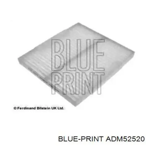 Фільтр повітряний обігрівача Blue Print ADM52520 ціна, від 6.21 USD