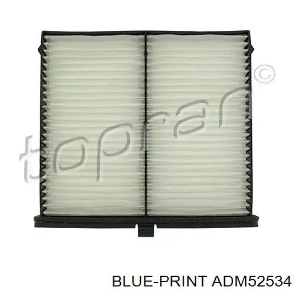 Купити ADM52534 Blue Print Фільтр салону вугільний
