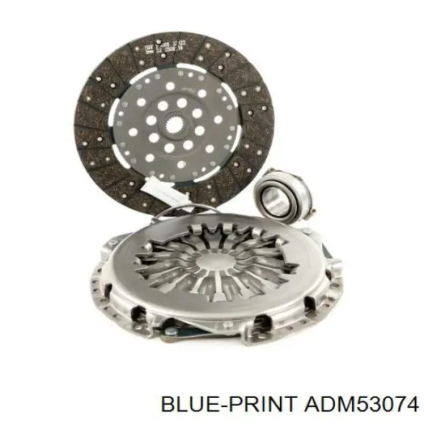Купити ADM53074 Blue Print Комплект зчеплення (диск, корзина, підшипник)
