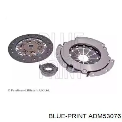 Купити ADM53076 Blue Print Комплект зчеплення (диск, корзина, підшипник)
