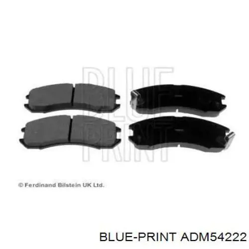 ADM54222 Blue Print колодки гальмівні передні, дискові