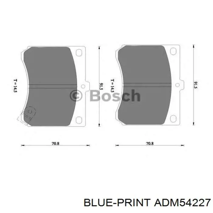 Купити B4Y53329Z Mazda Колодки гальмівні передні, дискові
