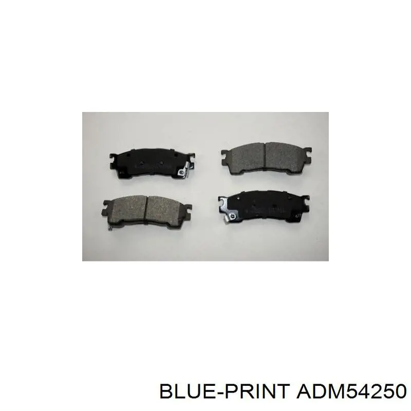 Купити ADM54250 Blue Print Колодки гальмівні передні, дискові