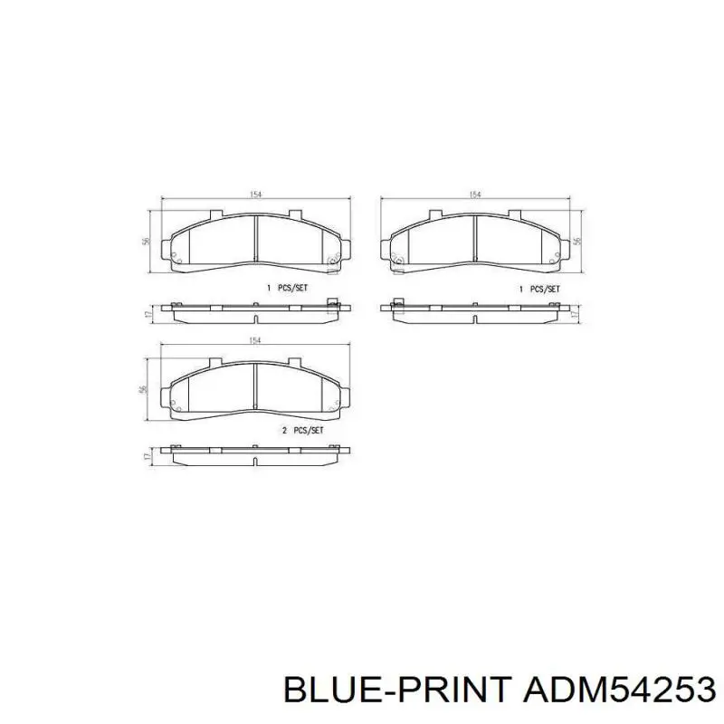 Передні тормозні колодки T0Y03323Z Mazda