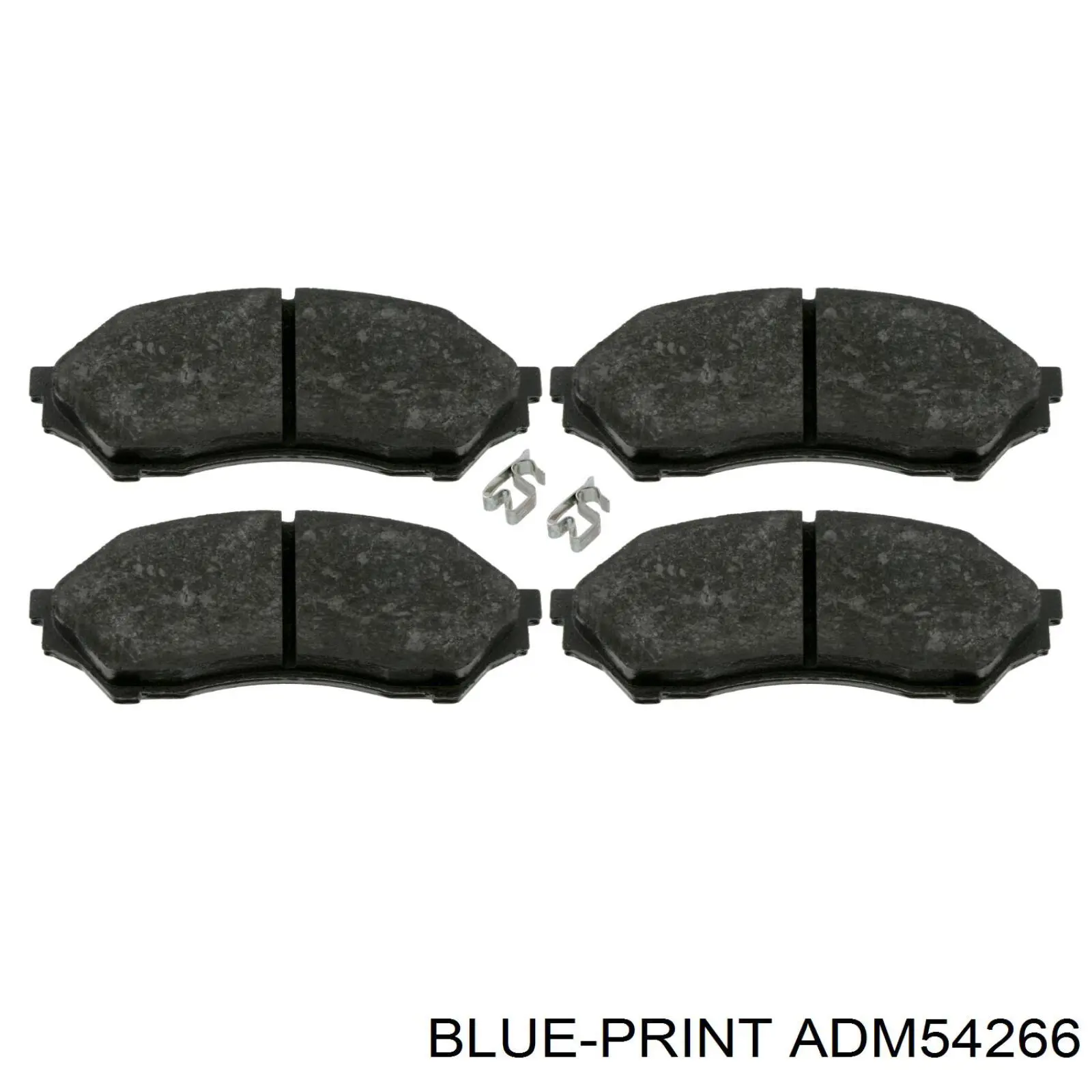 ADM54266 Blue Print колодки гальмівні передні, дискові