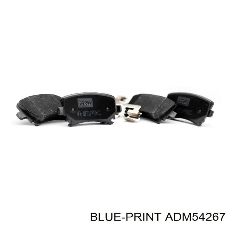 Купити ADM54267 Blue Print Колодки гальмівні передні, дискові