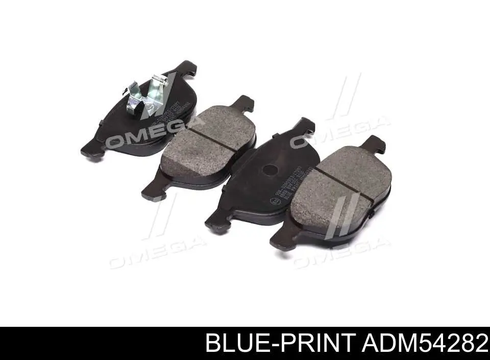 Купити ADM54282 Blue Print Колодки гальмівні передні, дискові