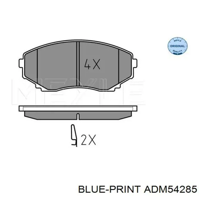 Гальмівні колодки Mazda LDY73323Z ціна, від 25.89 USD