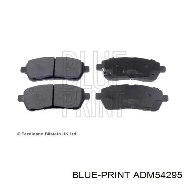 Купити ADM54295 Blue Print Колодки гальмівні передні, дискові