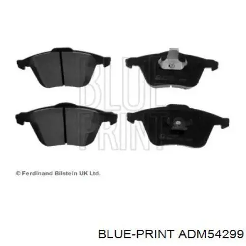 ADM54299 Blue Print колодки гальмівні передні, дискові