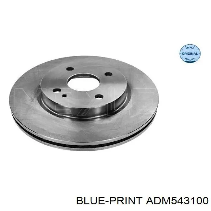 Гальмівні диски передні ADM543100 Blue Print