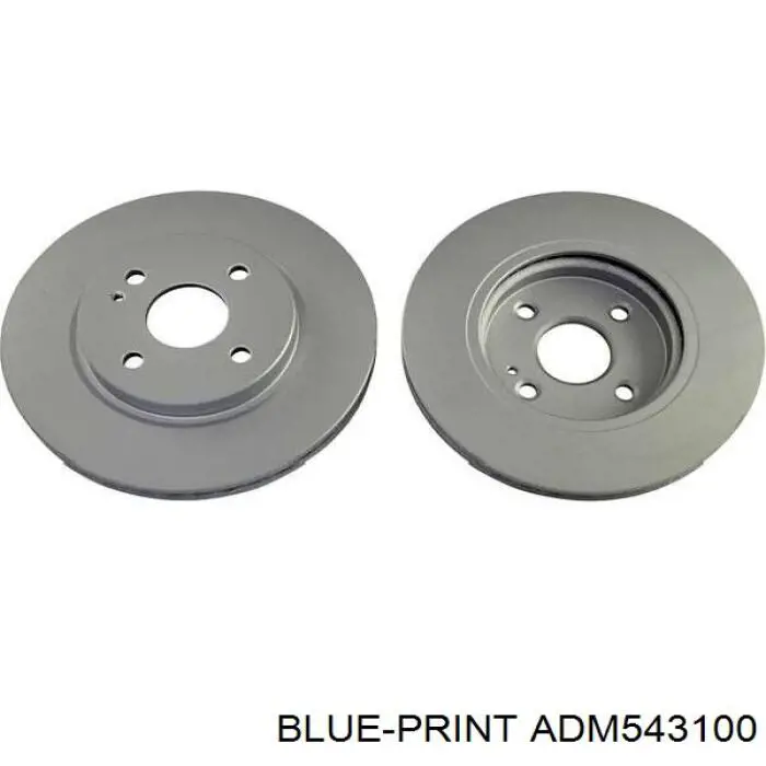 Диск гальмівний передній Blue Print ADM543100