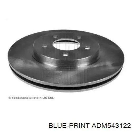 ADM543122 Blue Print диск гальмівний передній