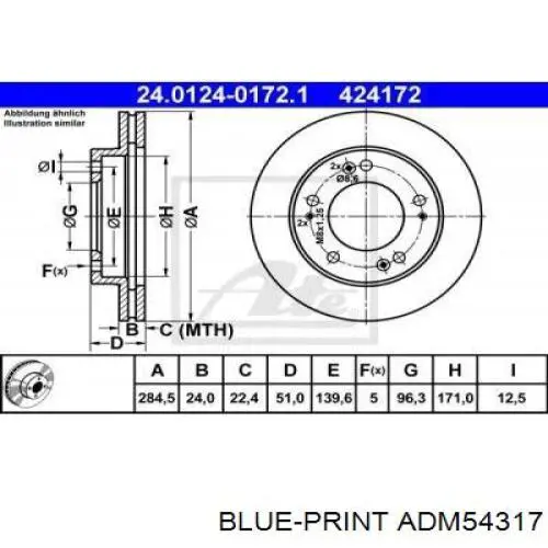 Диск переднього гальма NK 203222 ціна, від 24.04 USD
