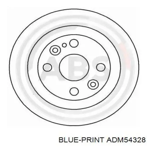 Купити PRD5159 Protechnic Диск заднього гальма