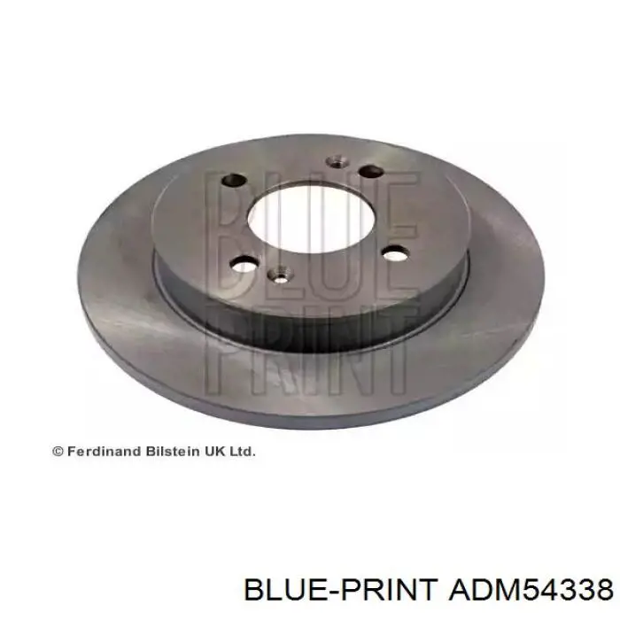 Диск гальмівний передній Blue Print ADM54338
