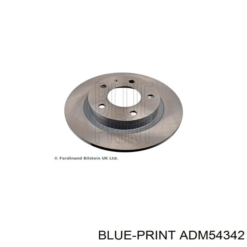 ADM54342 Blue Print диск гальмівний задній