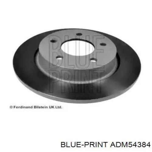 ADM54384 Blue Print диск гальмівний задній