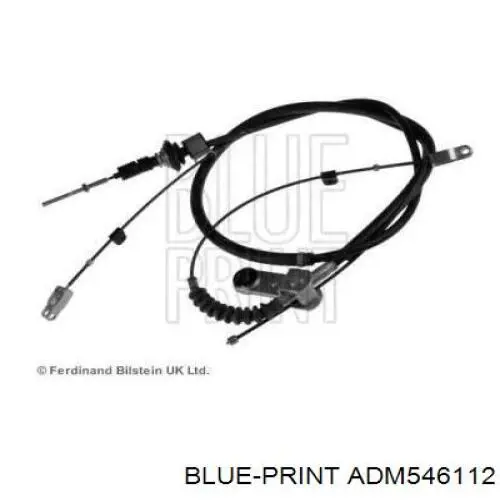 Трос ручного гальма задній, правий/лівий Blue Print ADM546112 ціна, від 61.81 USD