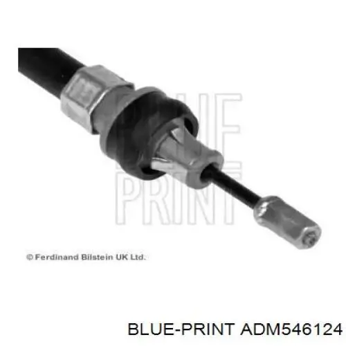 Трос ручного гальма задній, правий ADM546124 Blue Print