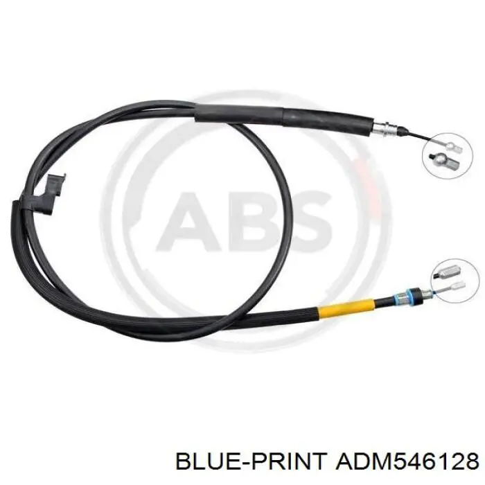 Купити ADM546128 Blue Print Трос ручного гальма задній, правий/лівий