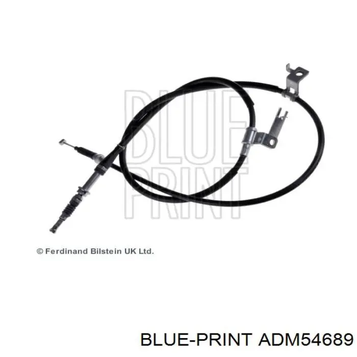 Трос ручного гальма задній, лівий ADM54689 Blue Print