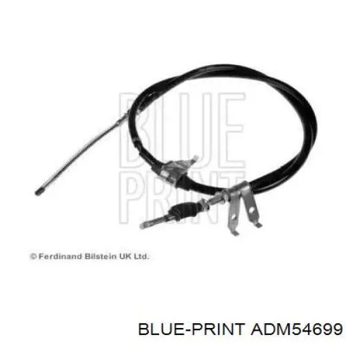 Трос стоянкового гальма задній правий Blue Print ADM54699 ціна, від 23.61 USD