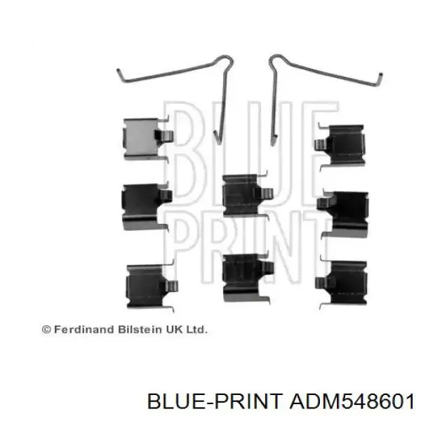 Купити ADM548601 Blue Print Ремкомплект гальмівних колодок
