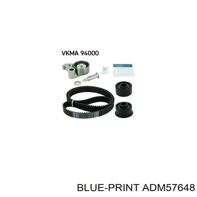 Натягувач ременя ГРМ ADM57648 Blue Print