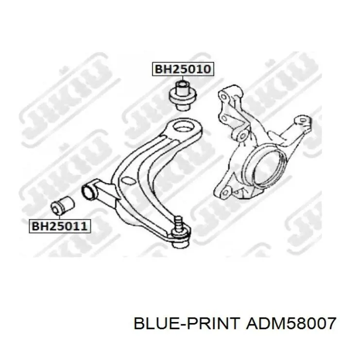 С/блок нижнього важеля Blue Print ADM58007