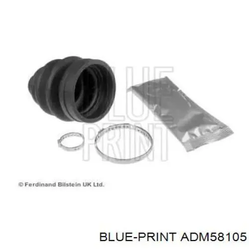 Пильник шарніра кутових швидкостей зовнішній передній Blue Print ADM58105 ціна, від 7.96 USD