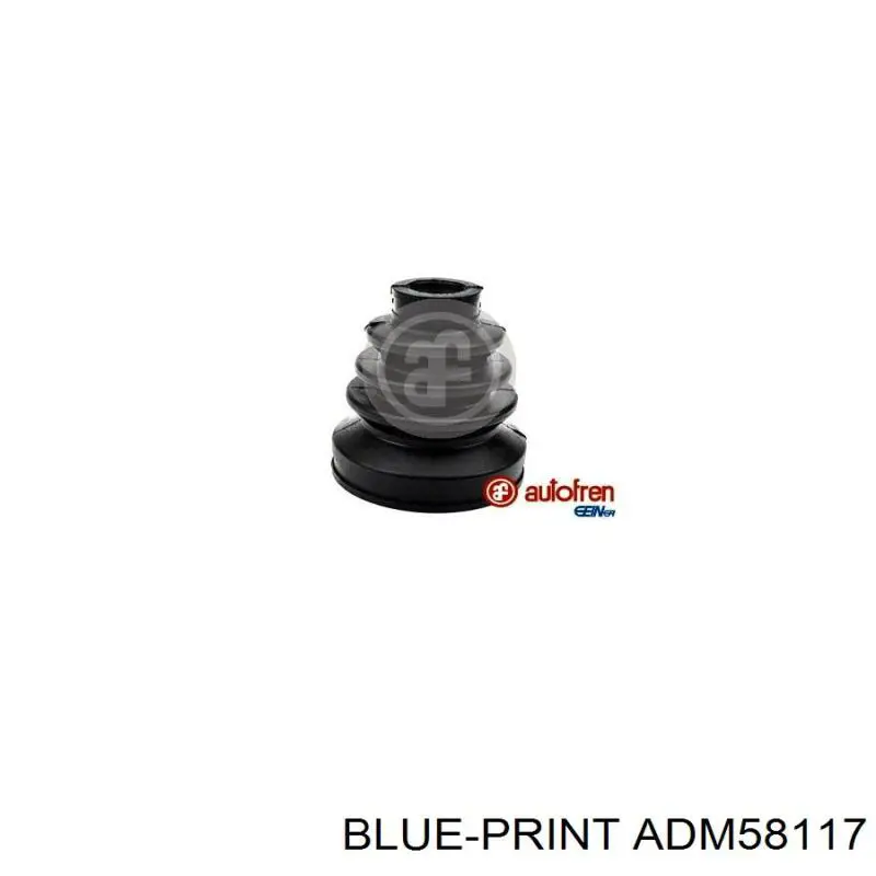 Пильник гранати внутрішній, передній півосі Blue Print ADM58117 ціна, від 8.23 USD