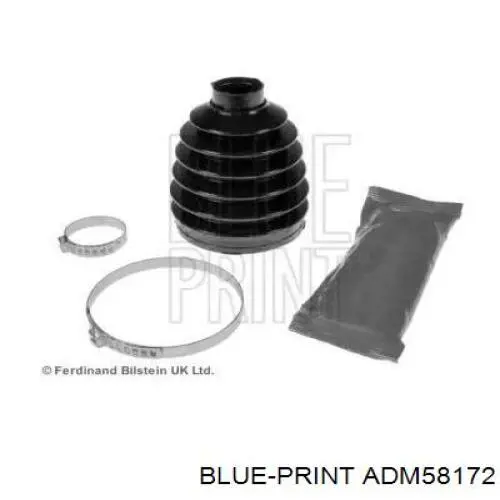 Пильник ШРУСа зовнішній, передній піввісі ADM58172 Blue Print